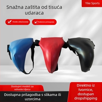 Zaštita prepona za trening Sanda — oprema za borilačke vještine, Muay Thai i Taekwondo