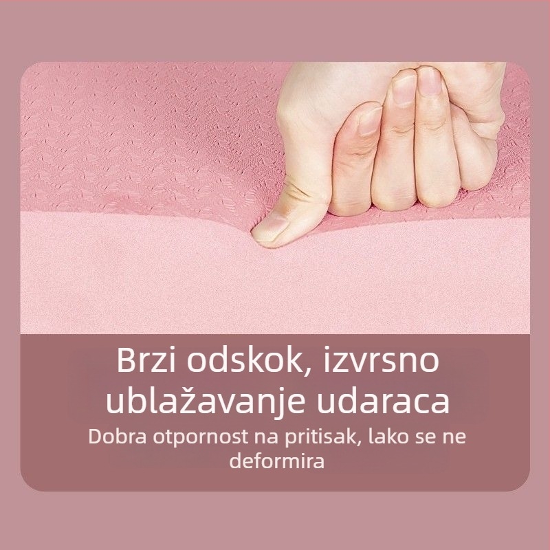 Yoga koljena prostirka, 4 cm debljina, TPE – balans i rehabilitacija za pilates i trening jezgre, težina 110 g