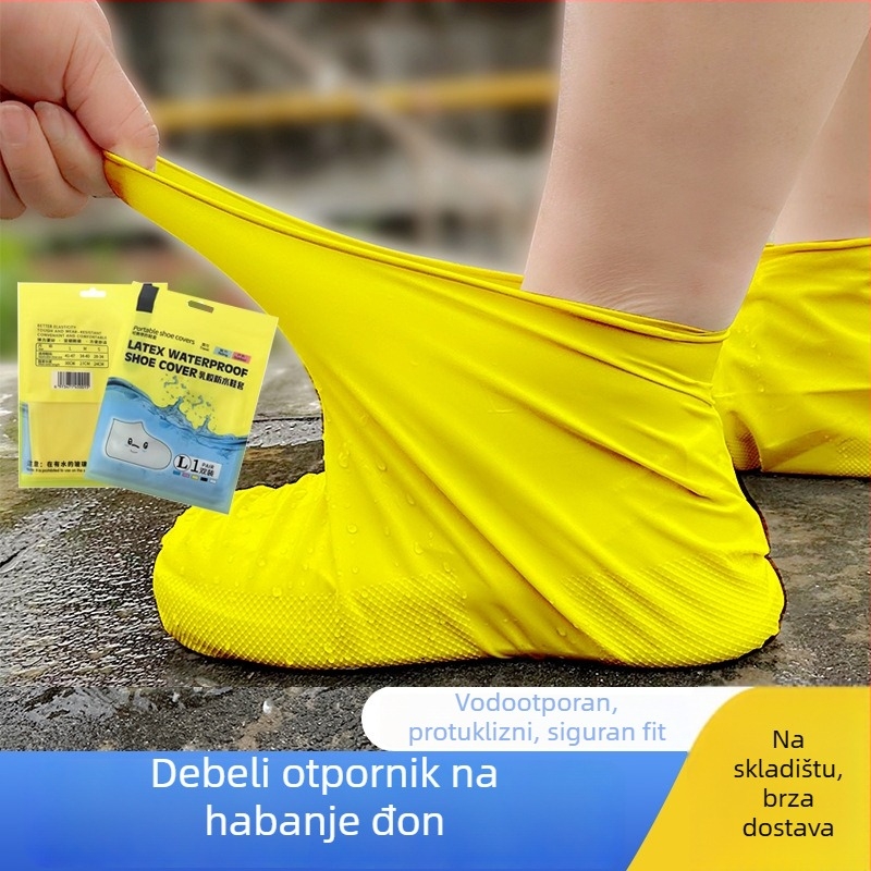 Cipne navlake od prirodnog lateksa, vodootporne, univerzalna prilagodba, debljina 60 g, težina 65 g