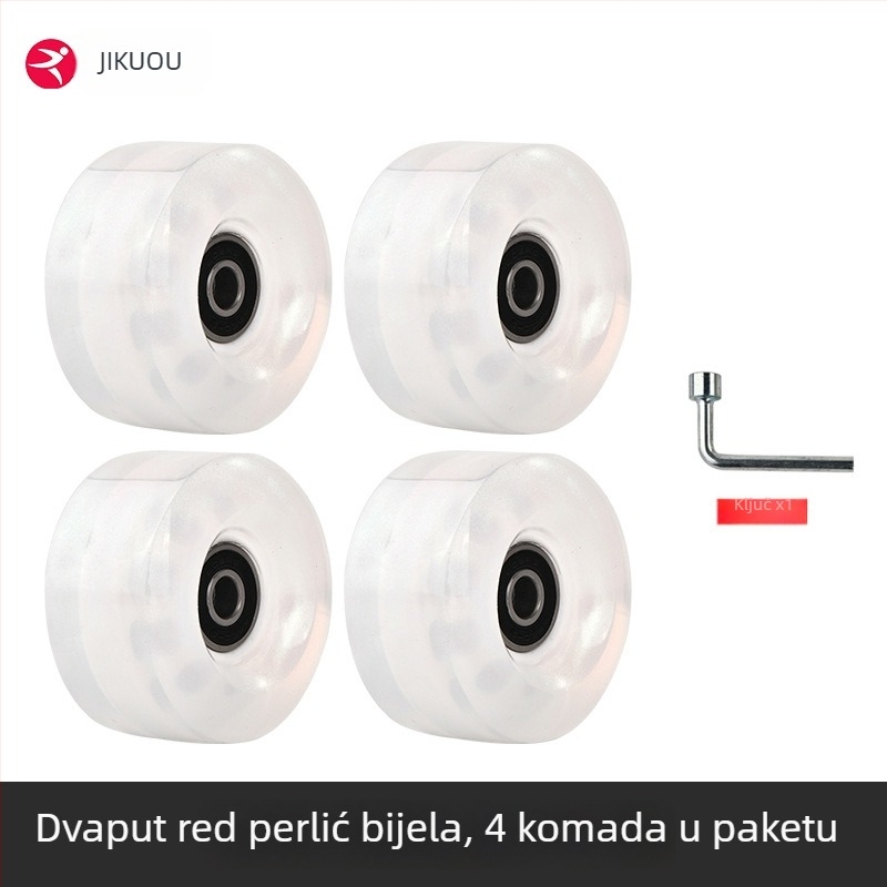 Kotači za rolanje - dvostruki red, PU kotači, za odrasle