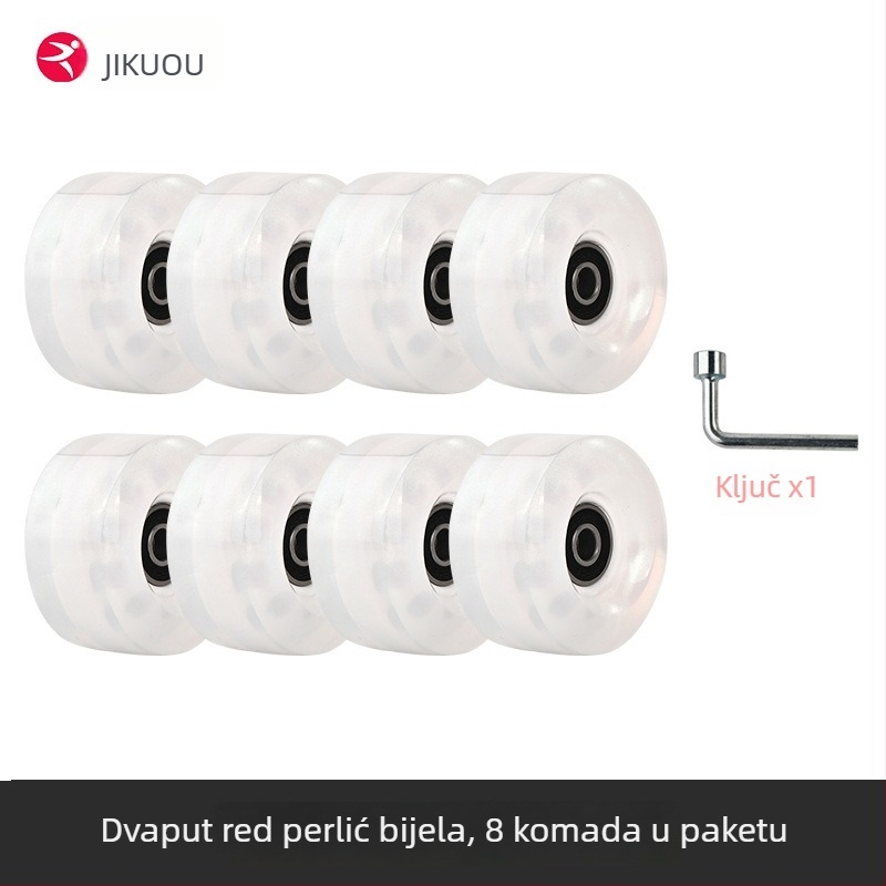 Kotači za rolanje - dvostruki red, PU kotači, za odrasle