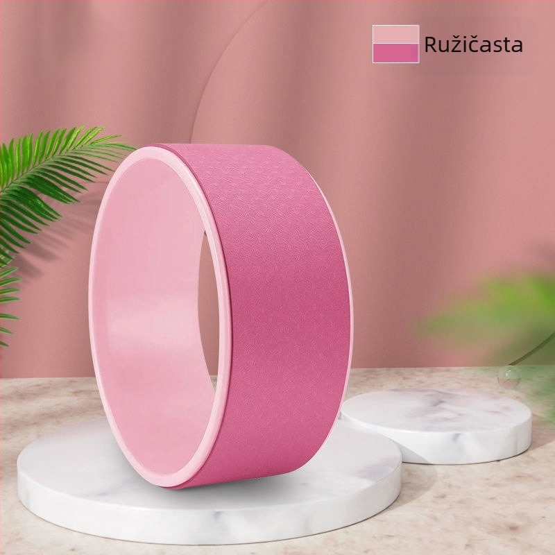 Joga kotač s otvorenim leđima za istezanje – za početnike, fitness oprema, PP materijal, marka Shaking of the Ground