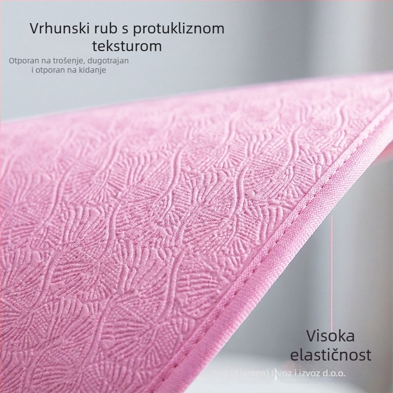 EVA podloga za preskakanje užeta, protuklizna, tiha, kružnog oblika, debljina 0.9 cm, težina 500 g, pogodna za trčanje i fitness