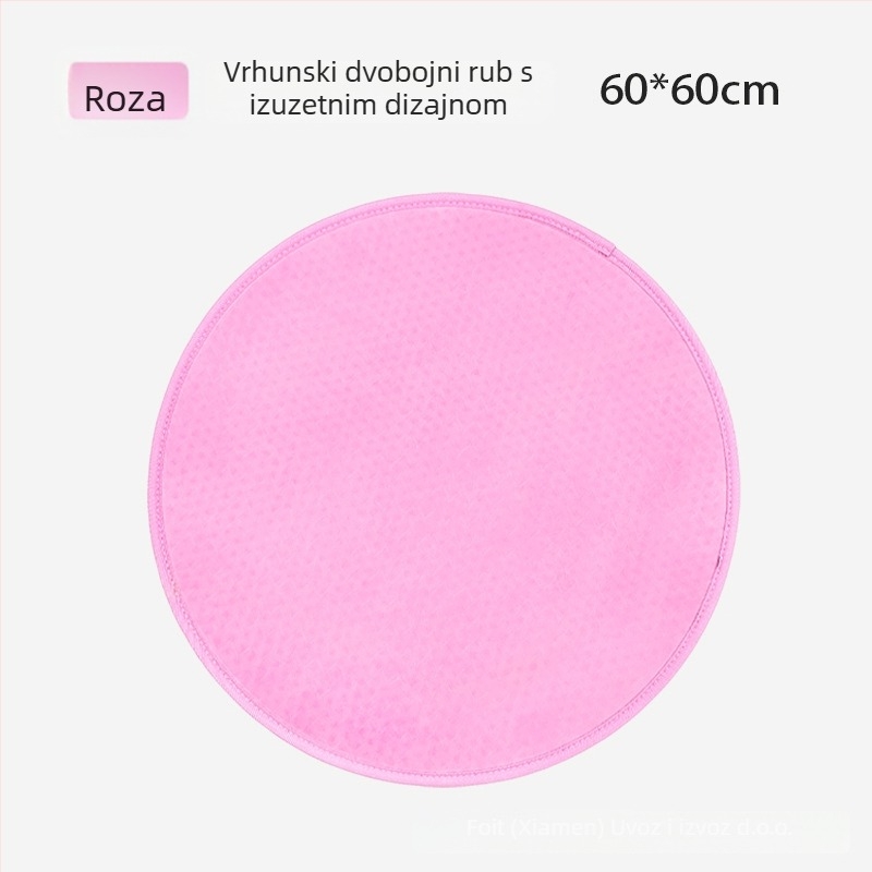 EVA podloga za preskakanje užeta, protuklizna, tiha, kružnog oblika, debljina 0.9 cm, težina 500 g, pogodna za trčanje i fitness
