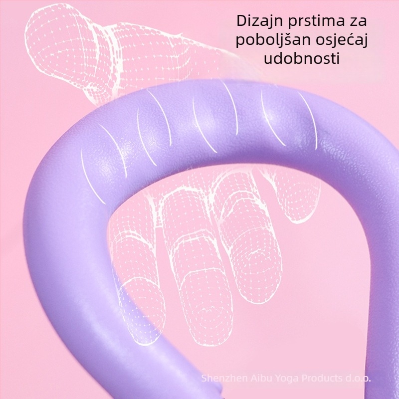 Joga prsten za leđa — trening leđa, istezanje, otvorena leđa, toniziranje ramena