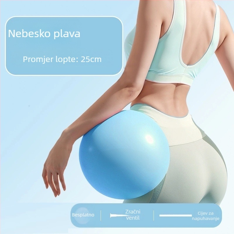Lopta za jogu Cat Jia – PVC, težina 100, napuhiva, za rehabilitaciju zdjeličnog dna i fitness