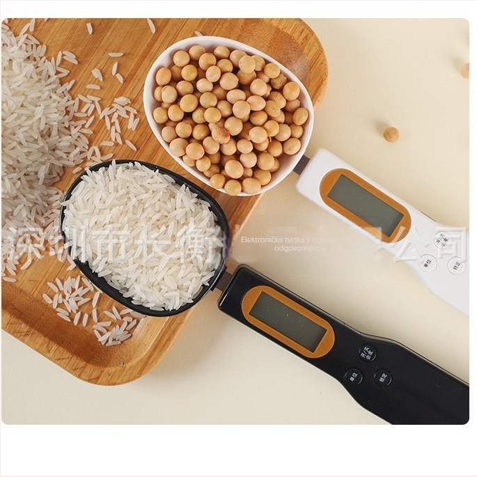 Spoon scale - mini digitalna kuhinjska vaga s kapacitetom 500 g, elektroničko mjerenje, napajanje baterijom/punjenjem