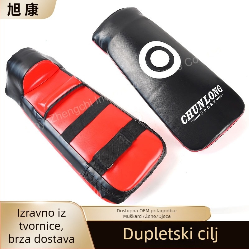 Cilj za Taekwondo trening: dvostruki letački cilj, zakrivljeni cilj za stopalo, cilj zaštite ruku, cilj blokiranja, zgušćeni Muay Thai cilj