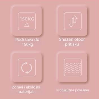 Oudao EVA visoke gustoće joga kotač – za povratno savijanje, početnici, kućna tjelovježba
