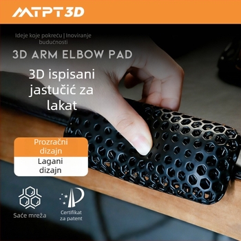 Podloška za zglob, Model 020-1, fleksibilna fotopolimernu smolu, 30 g, uredska upotreba