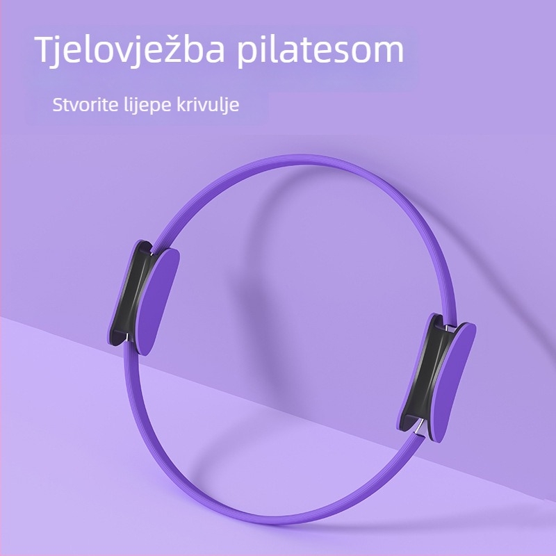 Pilates prsten s klipom za nogu – uređaj za trening mišića dna zdjelice za jogu