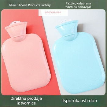 Staromodni veliki debeli spremnik za vruću vodu, otporan na eksplozije, zimi, grijanje kreveta, grijanje ruku, ublažavanje menstrualnih bolova
