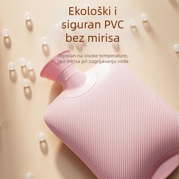 Staromodni veliki debeli spremnik za vruću vodu, otporan na eksplozije, zimi, grijanje kreveta, grijanje ruku, ublažavanje menstrualnih bolova