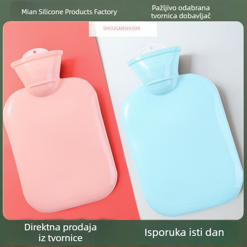 Staromodni veliki debeli spremnik za vruću vodu, otporan na eksplozije, zimi, grijanje kreveta, grijanje ruku, ublažavanje menstrualnih bolova