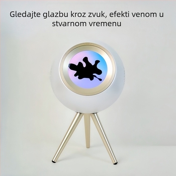 Bluetooth zvučnik s LED osvjetljenjem, 2 zvučnika, ugrađena baterija 4000-6000mAh, 30W, Bluetooth 5.3