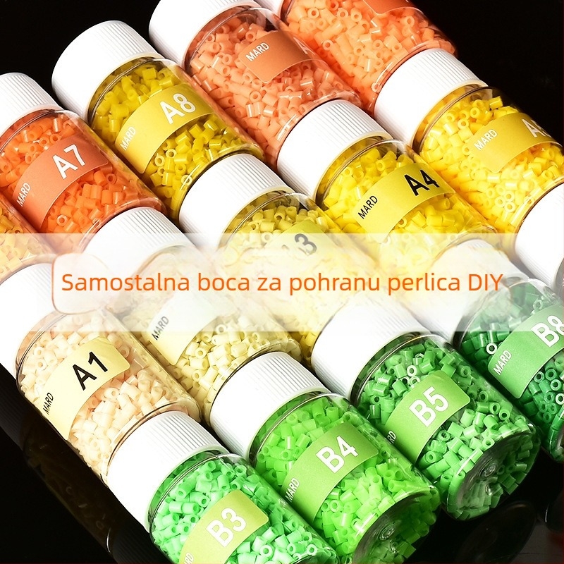 Puzzle Beans spremnik za pohranu – plastičan, DIY-kompatibilan, plosni puzzle, uzrast 14+, kreativna igračka