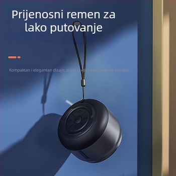 S100 mini Bluetooth zvučnik s RGB osvjetljenjem, Bluetooth 5.0, 100 Hz–20 kHz, 3W, SNR ≥70 dB, ugrađena baterija