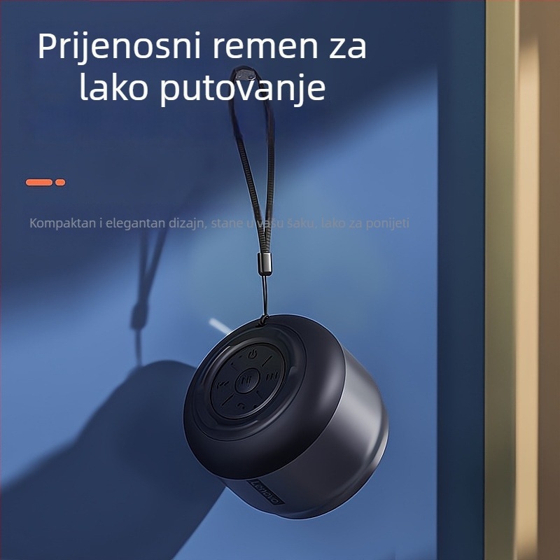 S100 mini Bluetooth zvučnik s RGB osvjetljenjem, Bluetooth 5.0, 100 Hz–20 kHz, 3W, SNR ≥70 dB, ugrađena baterija