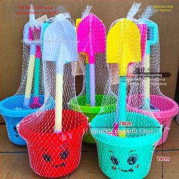 Set igračaka za plažu s ATV stilom koša i lopatice u obliku klepsidre za igru u pijesku i vodi • plastična konstrukcija • za djecu 4–6 godina