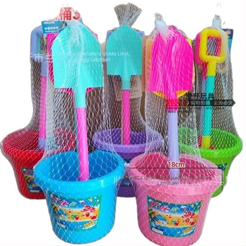 Set igračaka za plažu s ATV stilom koša i lopatice u obliku klepsidre za igru u pijesku i vodi • plastična konstrukcija • za djecu 4–6 godina