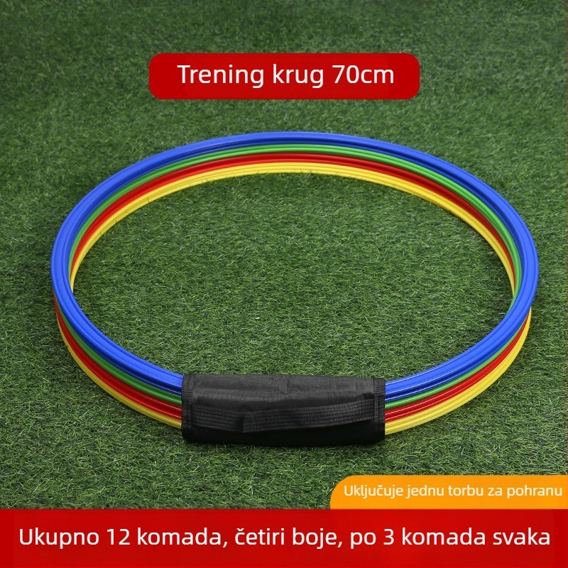 Nogometni trening prsten — PP materijal, marka Nili, porijeklo Zhejiang, alat za trening, pogodan za nogomet
