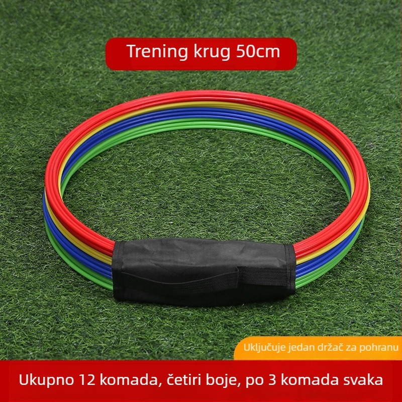 Nogometni trening prsten — PP materijal, marka Nili, porijeklo Zhejiang, alat za trening, pogodan za nogomet