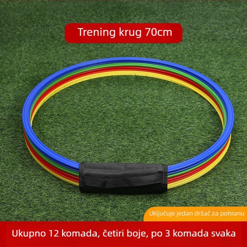 Nogometni trening prsten — PP materijal, marka Nili, porijeklo Zhejiang, alat za trening, pogodan za nogomet
