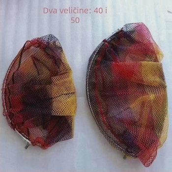 Glava mreže za ribolov - Materijal: Hercules; Promjer otvora mreže: 40–50 cm; Dubina mreže: 50–60 cm; Ne skuplja