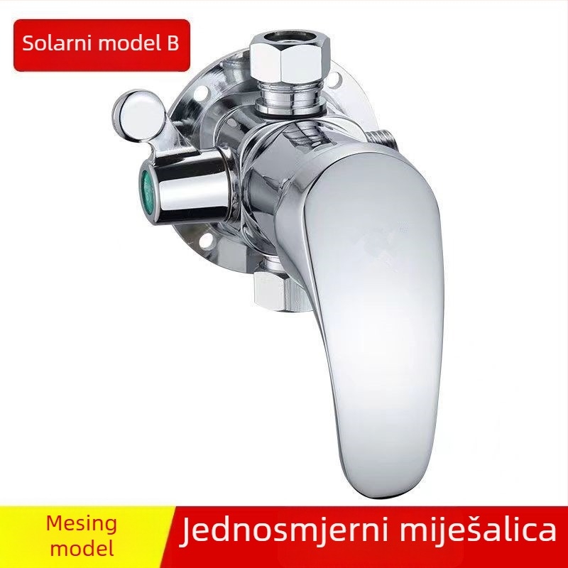Površinski montirani miješajući ventil za vodu – topla i hladna voda, radni tlak 1.0, hladna 2, topla 90, protok izlaza 1