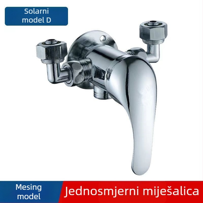 Površinski montirani miješajući ventil za vodu – topla i hladna voda, radni tlak 1.0, hladna 2, topla 90, protok izlaza 1
