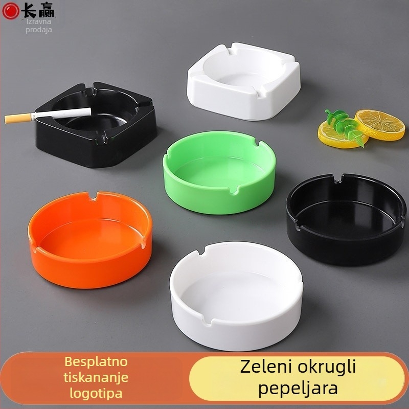 Pepeljara s imitacijom porcelana, otpornost na padanje, otporna na veter, minimalistički dizajn za restorane i hotele; Marka Xiangsu; Stil universalno; Logo nije moguće; Bez prilagođavanja