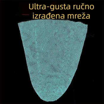 9-nitni brzo-suhi ljepilni lanac za ribarske mreže – mreža malog oka za hvatanje škampi i riba, specijalizirani ribolovni pribor