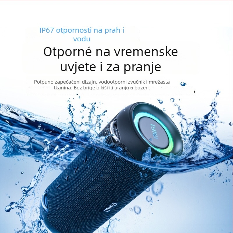 Mifa A90 Vanjski Bluetooth zvučnik s dva zvučnika, 40W, IPX6 vodootporan, 6000mAh baterija, Bluetooth 5.3