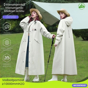 Duga vodootporna pončo za motocikle i električne bicikle
