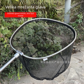 Glava mreže za ribolov s nano ljepivom mrežom, nosivost 5–30, dubina 52–60 cm