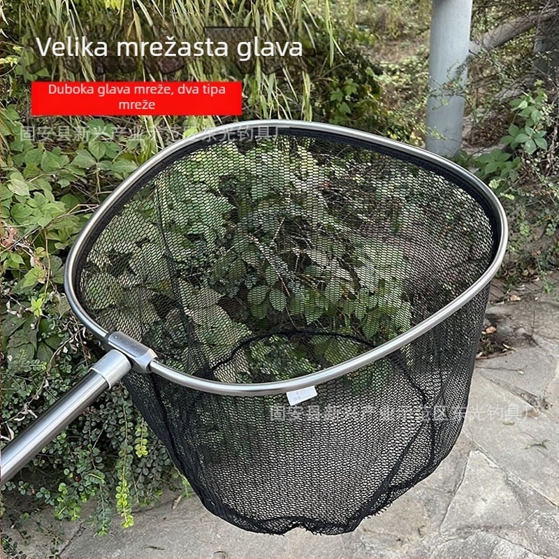 Glava mreže za ribolov s nano ljepivom mrežom, nosivost 5–30, dubina 52–60 cm