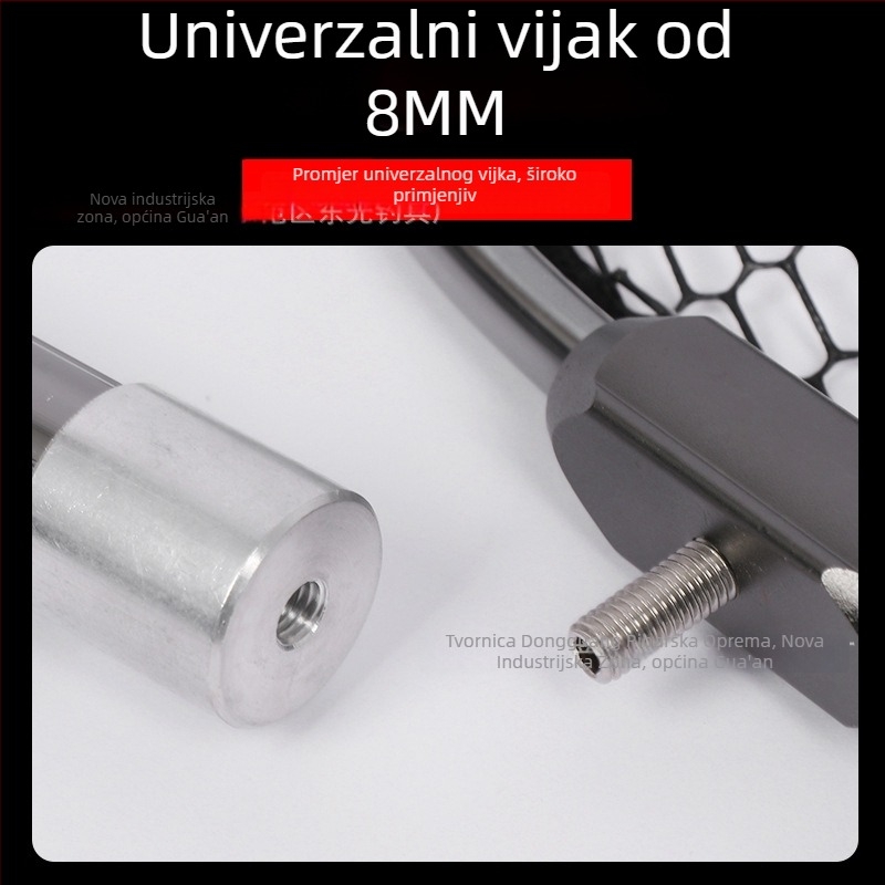 Glava mreže za ribolov s nano ljepivom mrežom, nosivost 5–30, dubina 52–60 cm