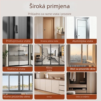 Mary kombinirani brtvni trak za vrata, modernog minimalističkog stila, model Other