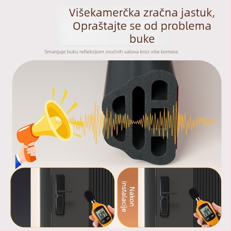 Mary kombinirani brtvni trak za vrata, modernog minimalističkog stila, model Other