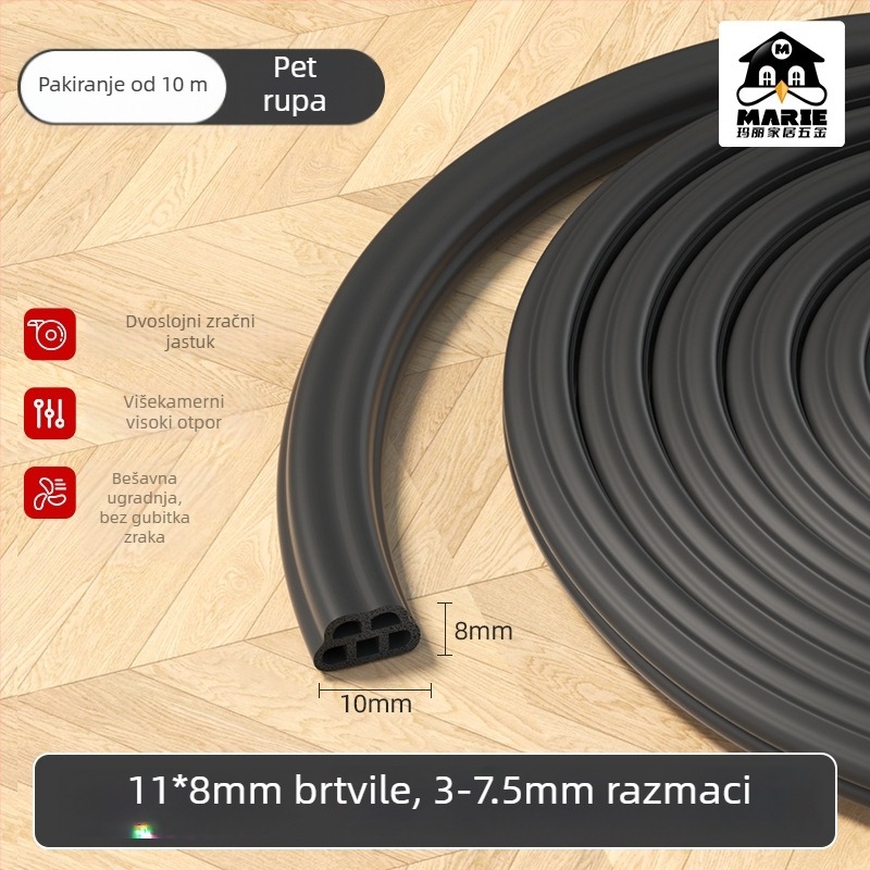 Mary kombinirani brtvni trak za vrata, modernog minimalističkog stila, model Other