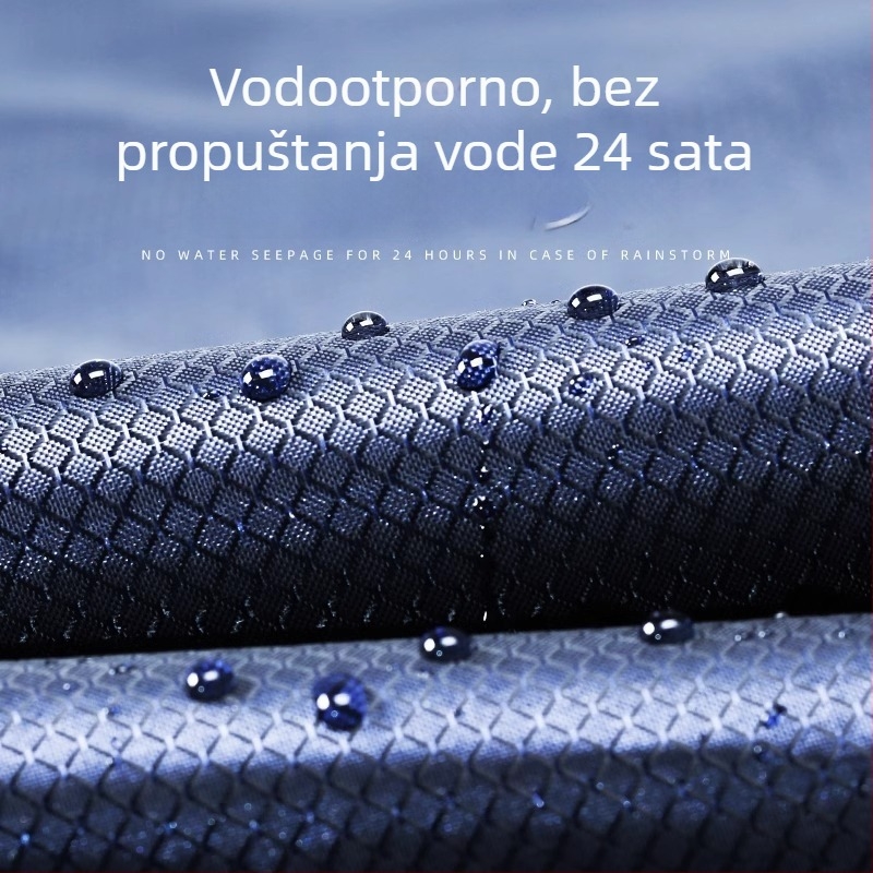 Dvije osobe kišni pončo za motocikl/električno auto, dugačak, Oxford platno, PVC vodootporni sloj, ispis logotipa