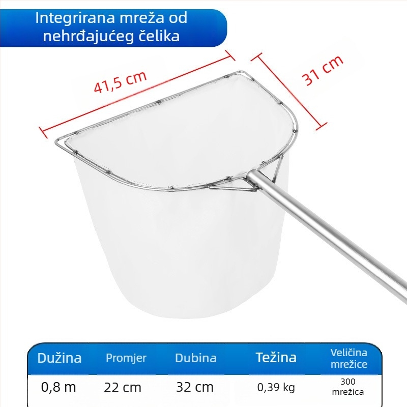 Nehrđajući čelik – mreža za lov ribe i morskih plodova