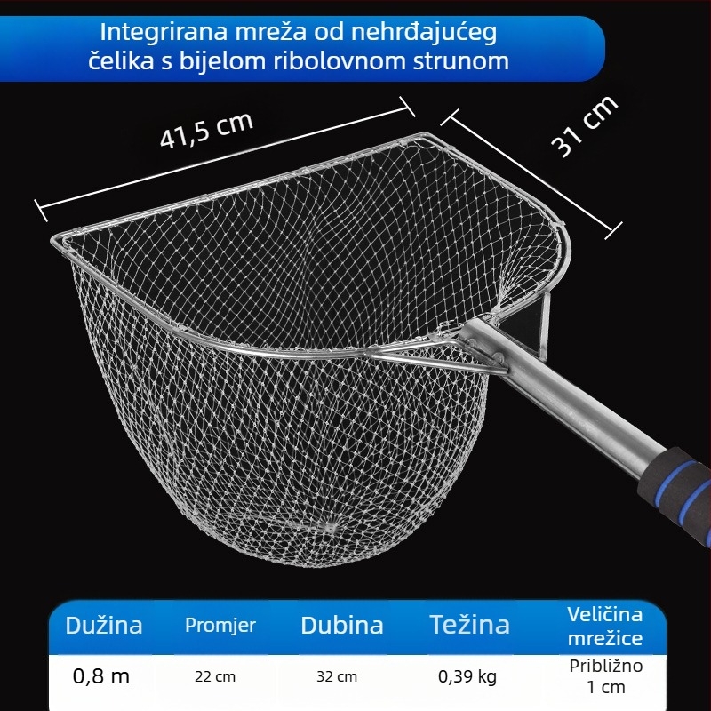 Nehrđajući čelik – mreža za lov ribe i morskih plodova