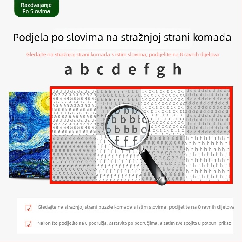 Papirnata slagalica od 1000 dijelova za DIY – zidna umjetnost s Mačkom Maneki-neko