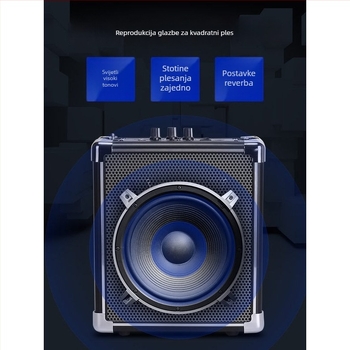 Bluetooth zvučnik Q70bt — prijenosni, visoke snage, utor za karticu i USB, za vanjsku uporabu (SNR ≥75 dB)