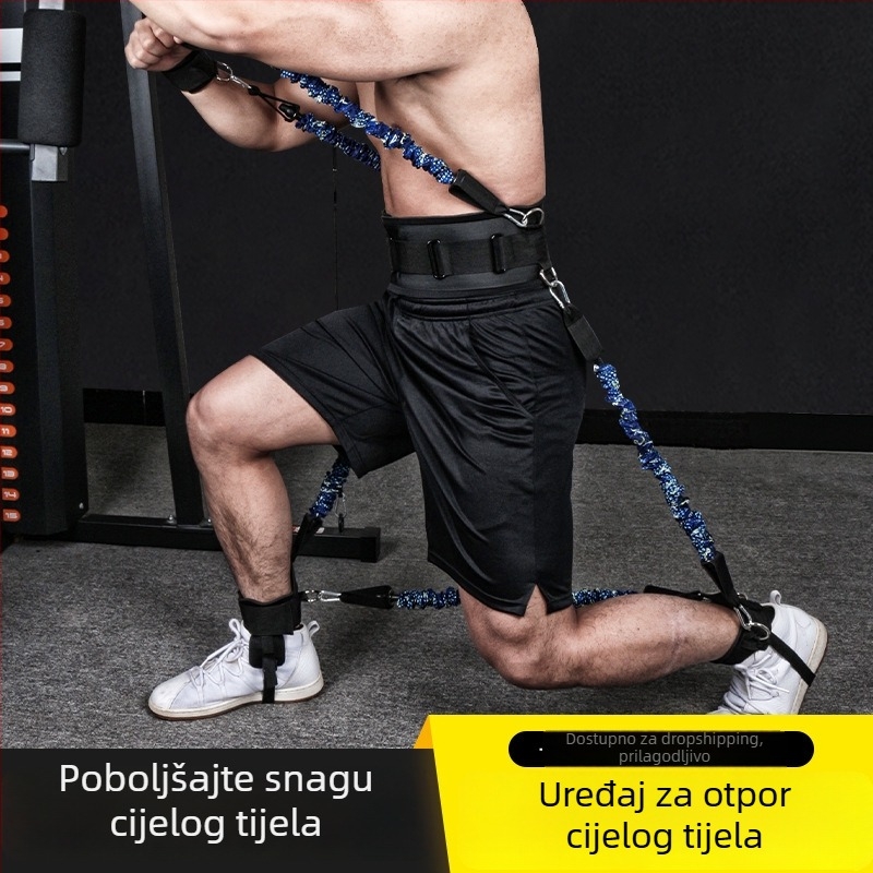 Puller za vježbanje s TPE elastičnim cijevima – prilagodljiv otpor, OEM mogućnost, torba za pohranu