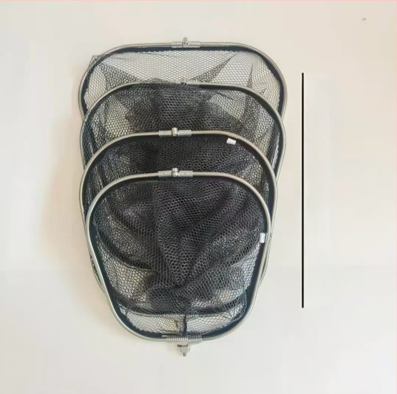 Sklopiva mreža za velike ribe; najlon mreža s premazom ljepila; nosivost 100