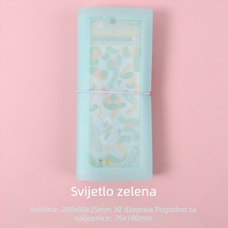 Interleaf foto-album za fotografije i razglednice, PP omot, 40 stranica, vezenje drugog tipa, otisnuti logotip, prilagodba