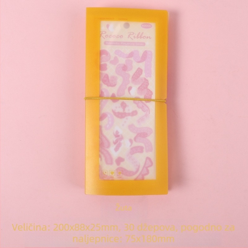 Interleaf foto-album za fotografije i razglednice, PP omot, 40 stranica, vezenje drugog tipa, otisnuti logotip, prilagodba