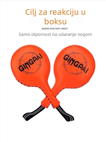 Višenamjenska ciljana ploča za borilačke sportove – reakcijska meta za boks, taekwondo, Muay Thai i Sanda, PU materijal, vertikalni dizajn, težina 0,5 kg, model boxing ping-pong target